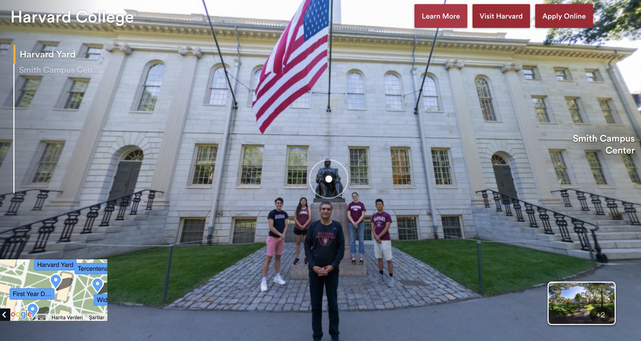 Universities Offering 360° Virtual Tours