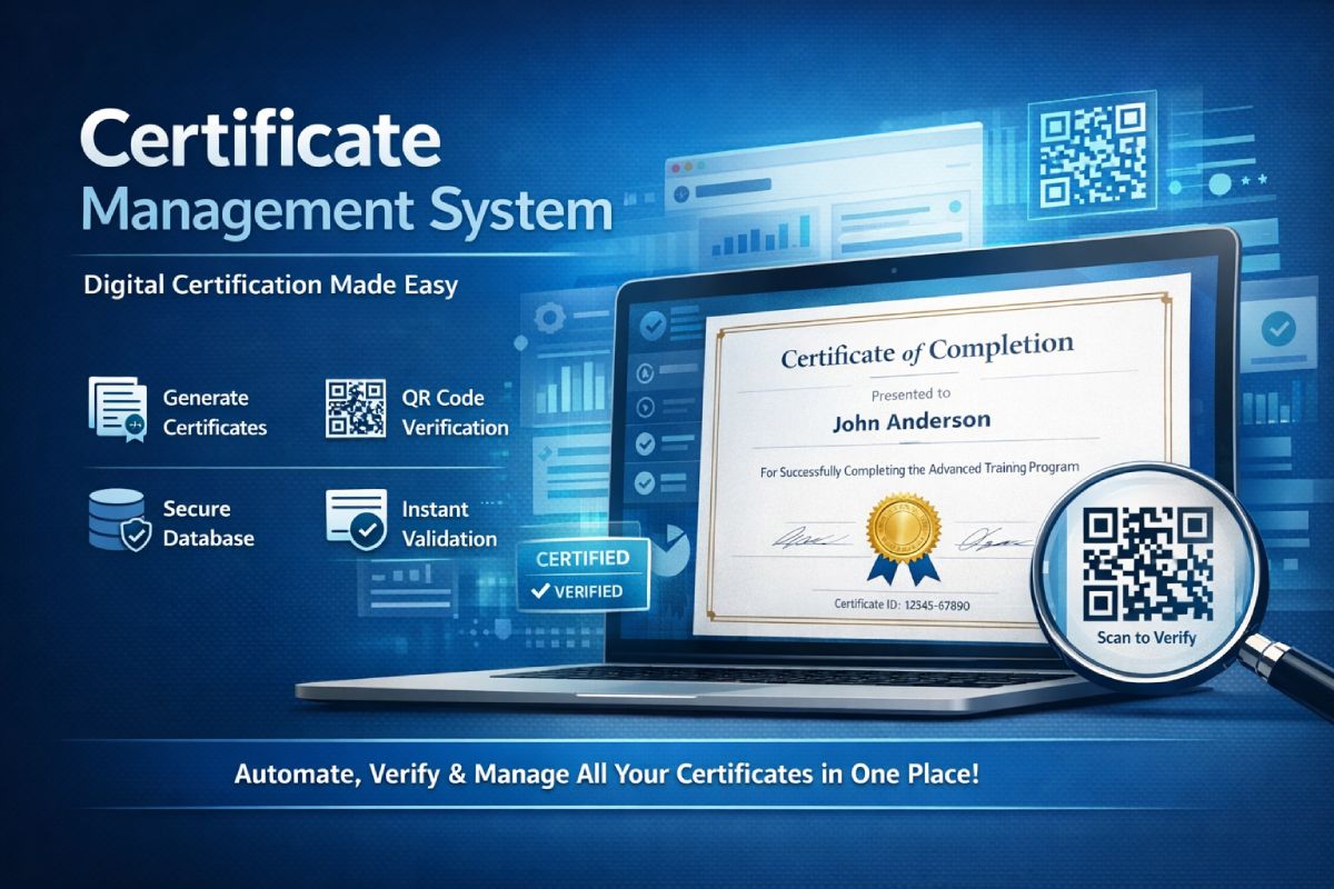 WordPress Certificate Management System